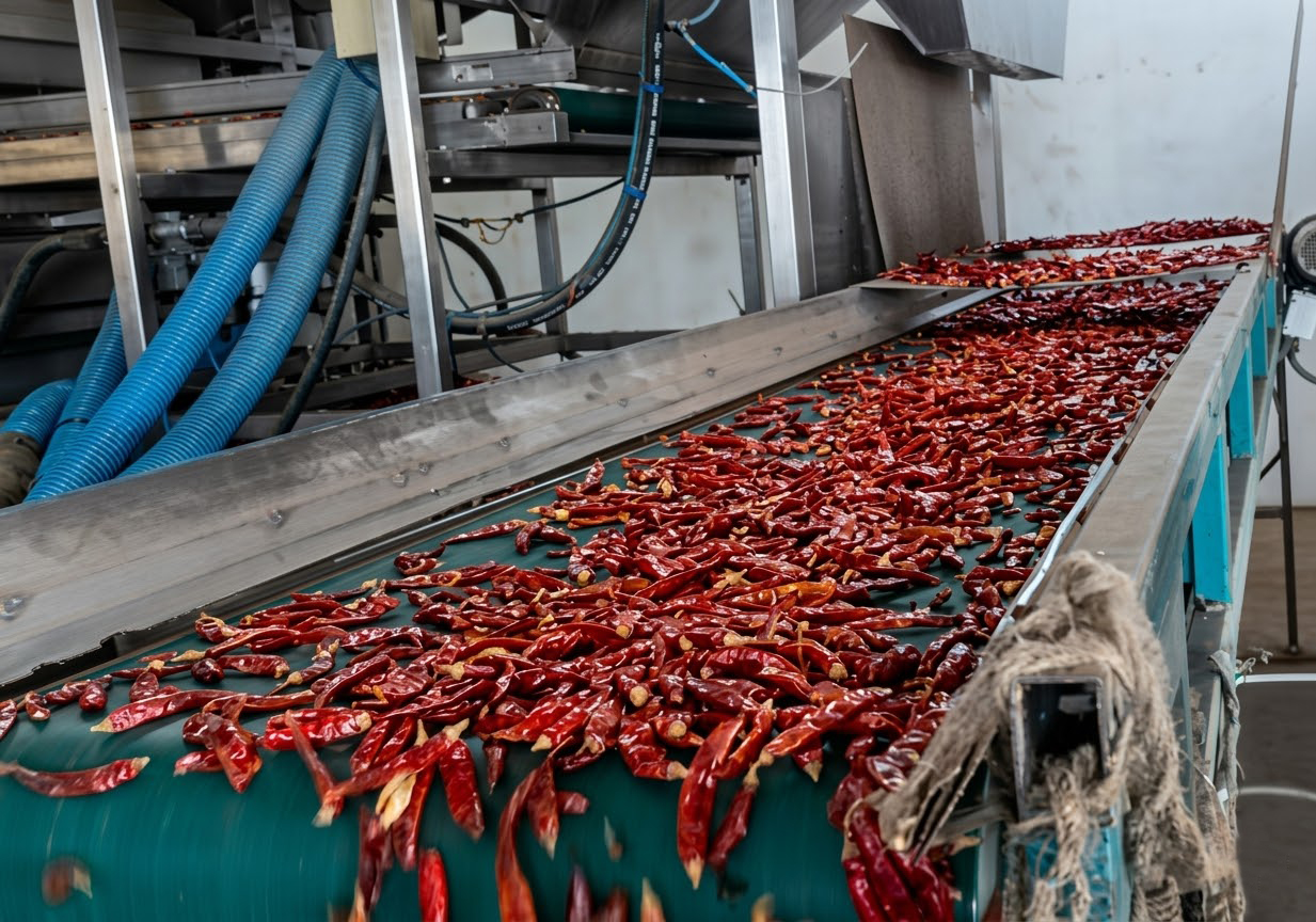 Machine Cleaned Chilli Export Grade
